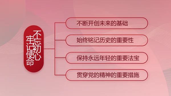 红色党建党支部工作总结汇报PPT党课