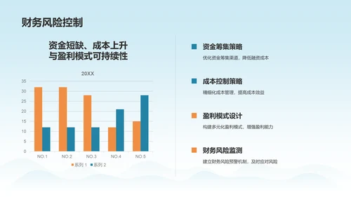 蓝色国潮风大学生挑战杯创业计划书PPT模板