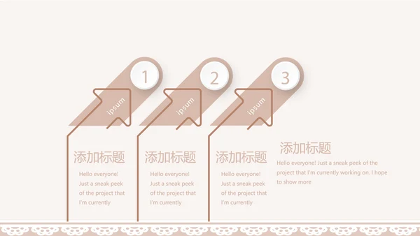 粉色淡雅蕾丝母婴护理用品宣传年年终总结动态PPT