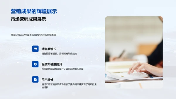 市场营销年度总结PPT模板