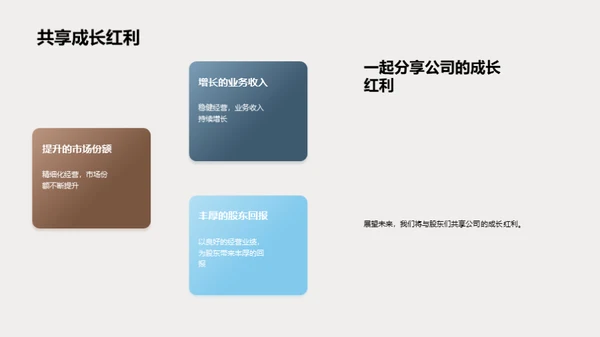 公司未来发展规划