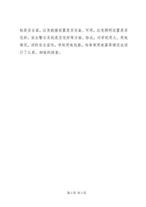 学校冬季火灾隐患排查整治工作情况汇报.docx