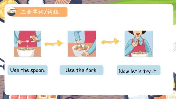 Unit 5 Dinner‘s Ready 单元复习(一)-单词词组+典型例题（共25张PPT）