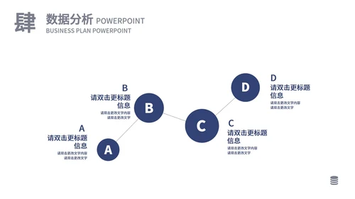 科技感数据分析报告模版PPT模板