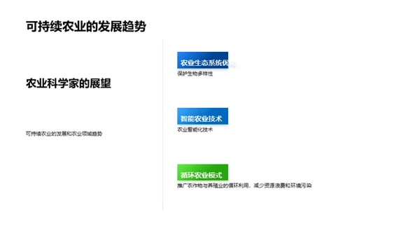 现代农业发展趋势