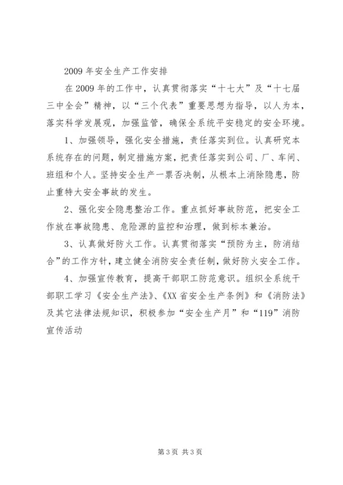 粮食局安全生产工作总结及工作计划计划.docx