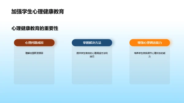 打破恶劣循环：防控校园欺凌