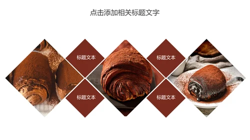 美食巧克力脏脏包产品宣传动态PPT