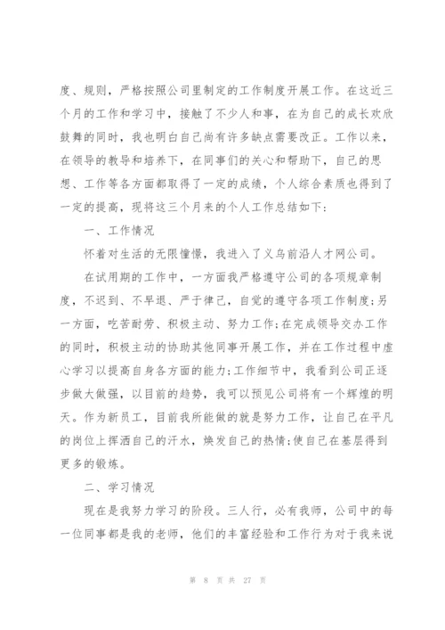 技术员试用期总结10篇.docx