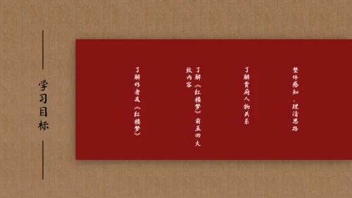 解读《红楼梦》节选林黛玉进贾府通用PPT模板