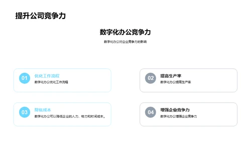 赋能企业：数字化办公探索