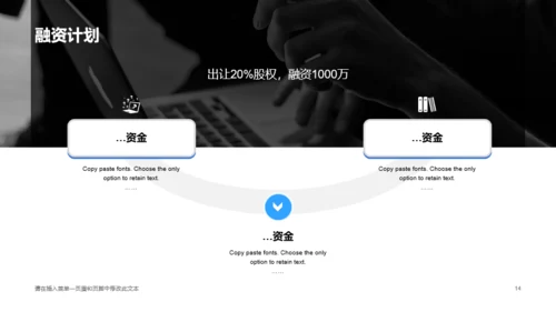 蓝色户外运动行业项目投资商业计划书PPT模板