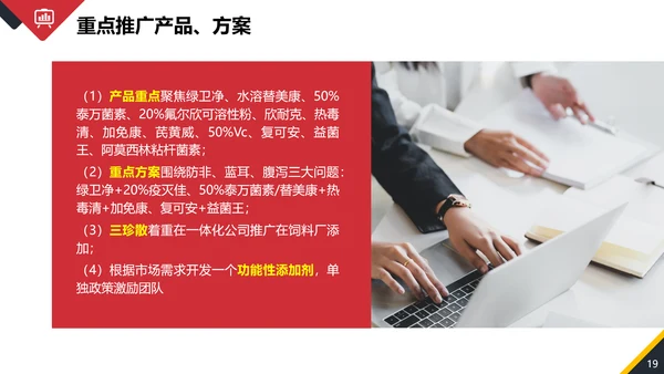 年终销售部业务人员工作总结PPT模板