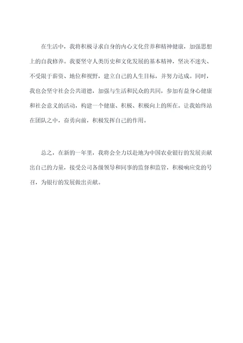 农行党员半年的工作计划
