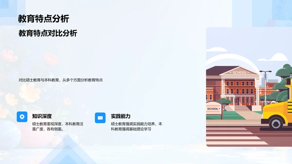 硕士教育策略PPT模板