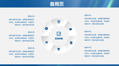 内容完整的述职报告PPT模板
