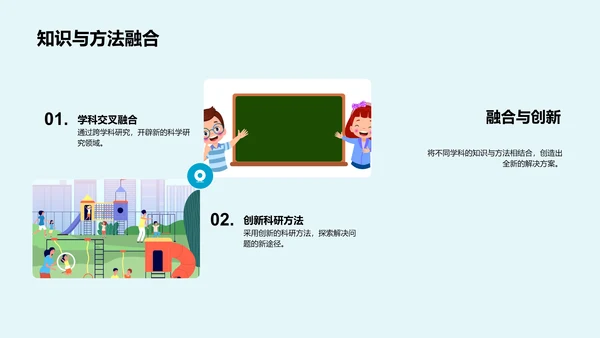 交叉学科答辩报告PPT模板