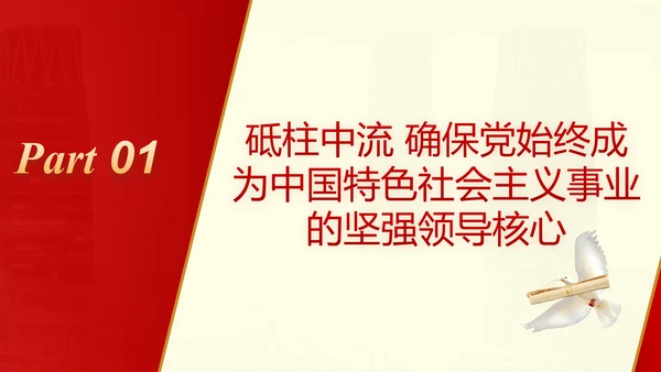 为民族复兴锻造更加坚强有力的领导力量专题党课PPT