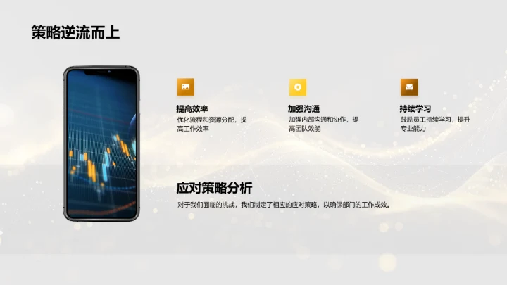 金融部门工作报告