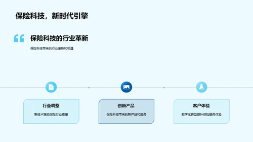 保险科技引领新未来