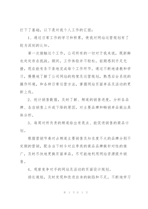 试用转正个人工作总结范文.docx