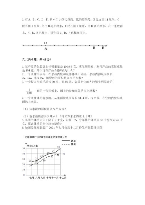 浙教版数学小升初模拟试卷含答案（考试直接用）.docx