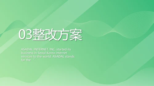 绿色医疗医药工作总结汇报动态PPT