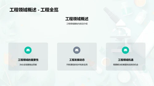 工程研究开题报告PPT模板
