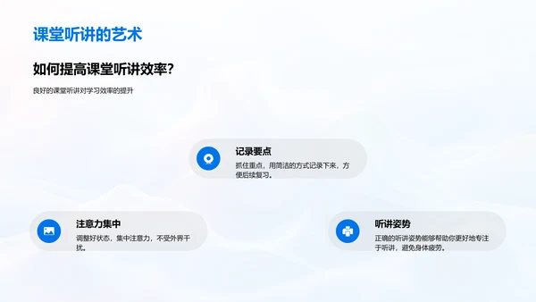 高一生活学习指导