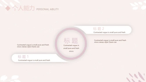 简约小清新个人简历自我介绍动态PPT模板