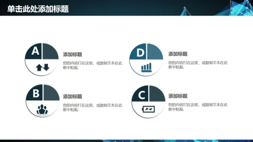 未来科技公司企业年终计划总结通用PPT模板