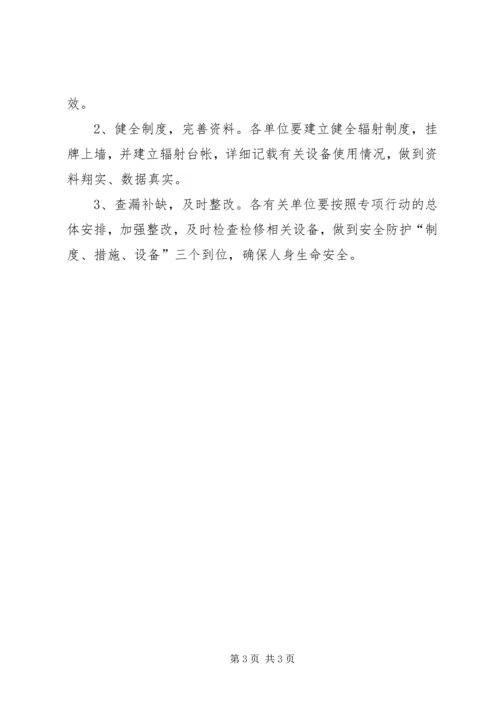 辐射环境安全检查工作方案.docx