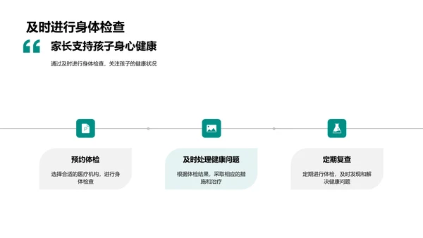 高三学生健康讲座PPT模板