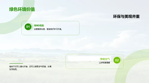 环保行动与绿色校园