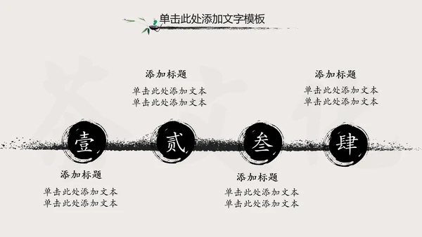 中国风中国茶文化茶叶知识茶道ppt模板