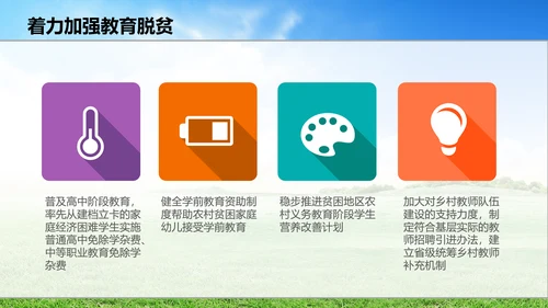 新农村精准扶贫开发工作PPT模板