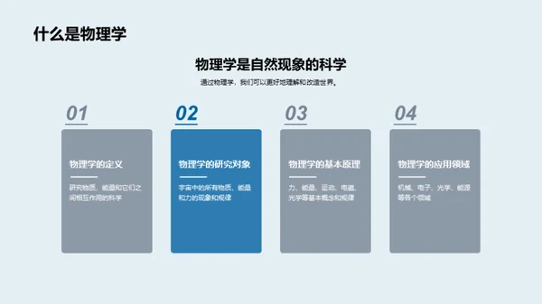 探索物理的秘密