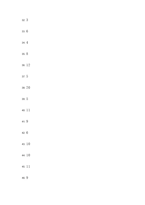 小学一年级数字应用题