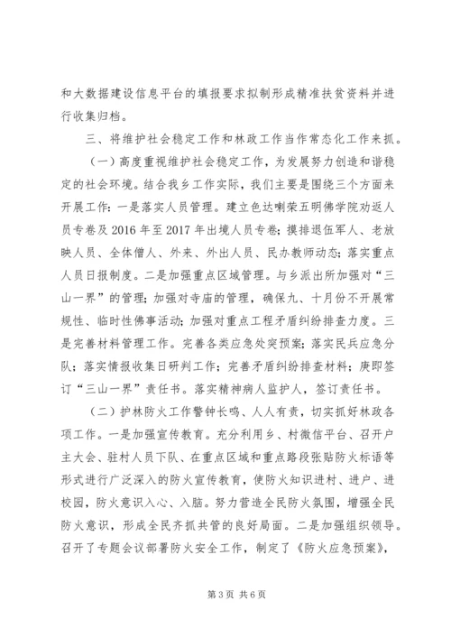 乡镇督查整改工作汇报.docx