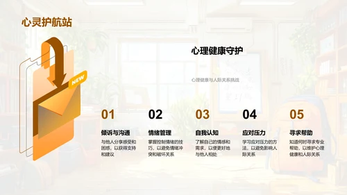 高中人际关系讲座PPT模板
