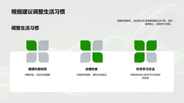 高效学习与健康生活PPT模板