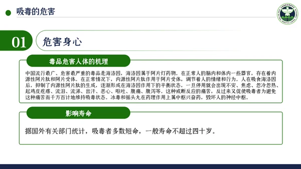 国际禁毒日珍爱生命远离禁毒教育模板