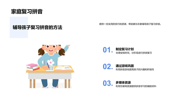 拼音学习讲解PPT模板