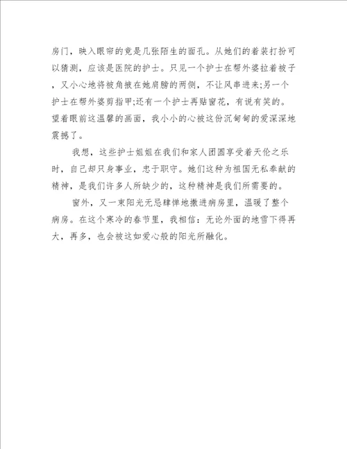 过年概念作文600字