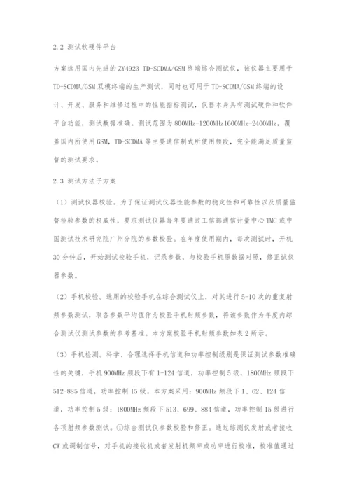 一种手机射频参数测试方案的设计与实现.docx