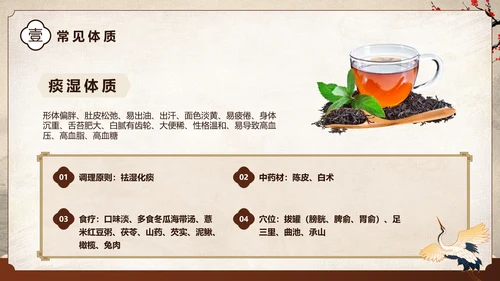 棕色中国风中医健康国风国潮中医健康宣教PPT