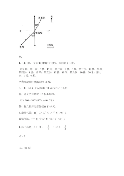 浙江省宁波市小升初数学试卷【基础题】.docx