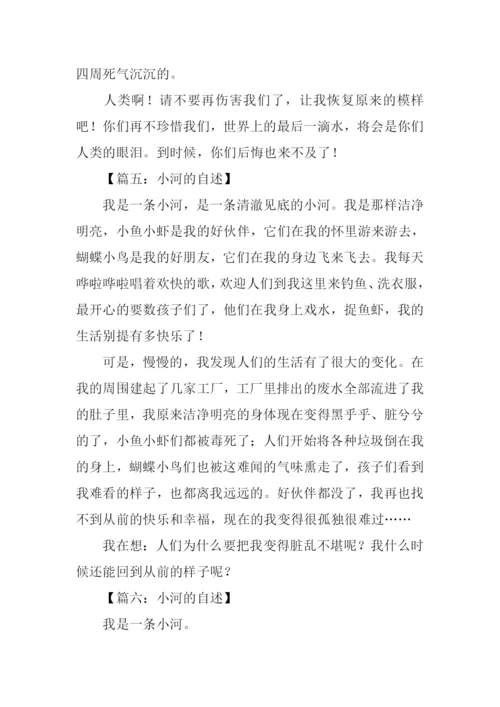 小河的自述作文300字.docx