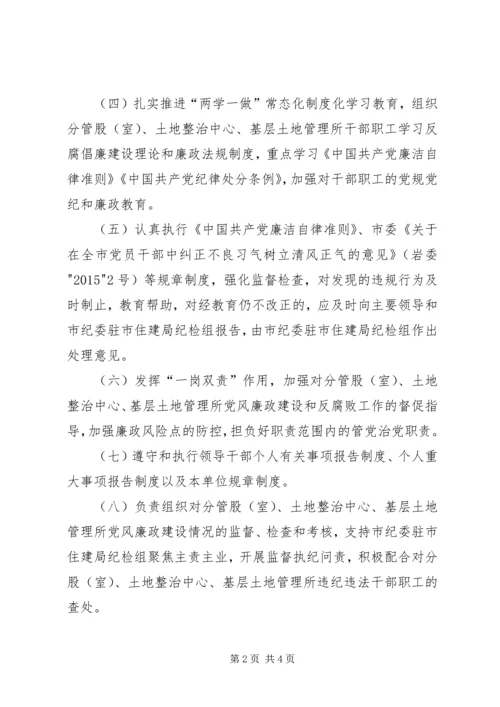 局长与局分管领导党风廉政建设责任书.docx