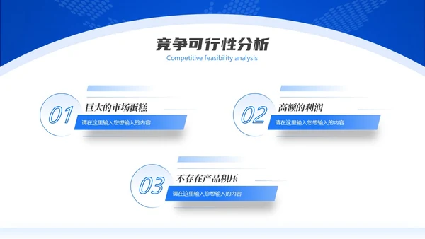 蓝色微粒体风大学生创新创业项目答辩PPT模板